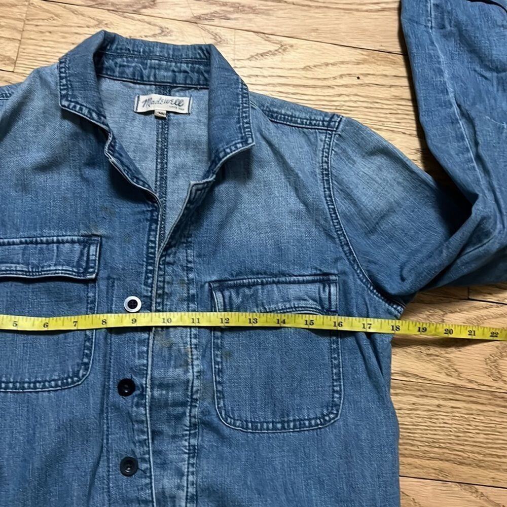 MADEWELL DEMIN OVERALL‎ JUMPSUIT SIZE XS - Picture 5 of 6